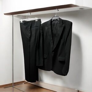 ACTWU,Tuxedo,Men’s, Jacket/pant, black, Size44XL.: